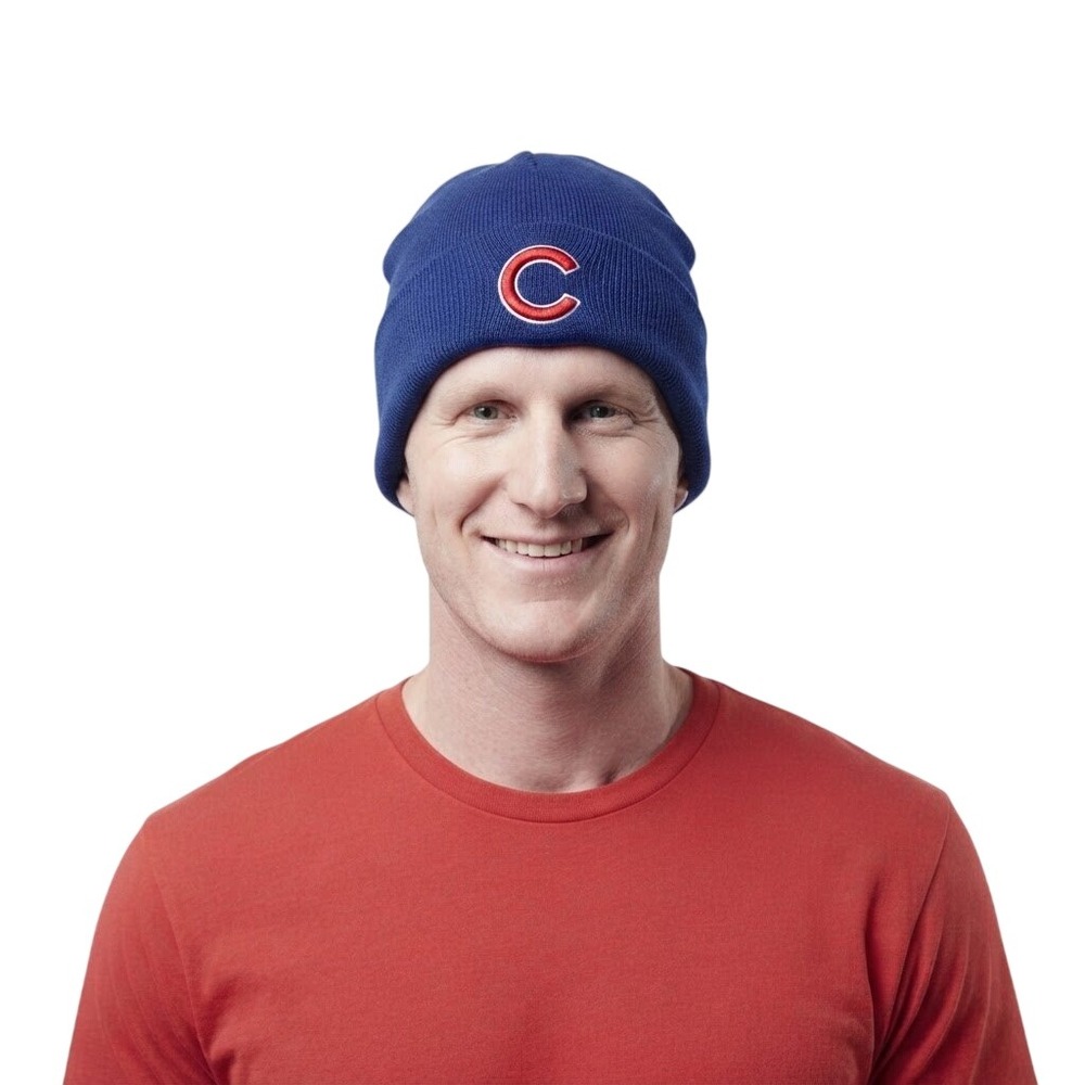 '47 Brand Chicago Cubs Beanie Unisex OSFA Royal Blue NWT B-RKN05ACE-RYB